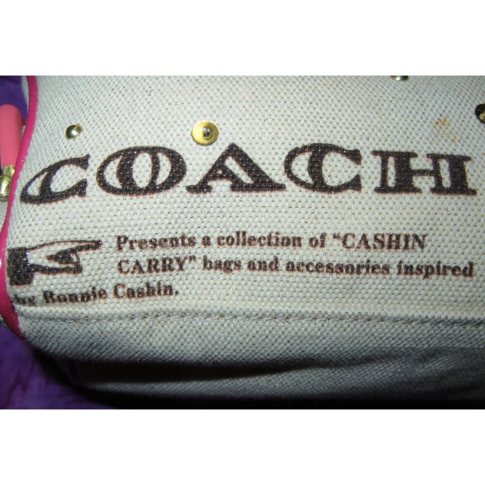 SOLD Coach 2008 Bonnie Cashin Carry Limited Edition Leather & Double Kisslock - Picture 9 of 12